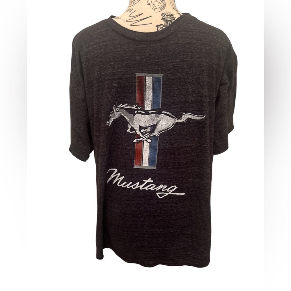 Ford Mustang Charcoal Graphic Tee